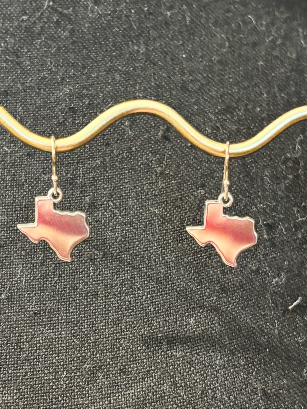 One of a Kind James Avery Special Order Texas Dangle Earrings